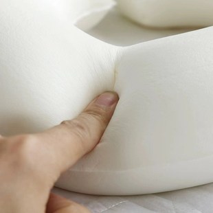 美容床趴枕美容院专用枕头按摩推拿u型枕趴趴枕脸垫趴睡枕枕乳胶