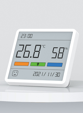 杜克TH1电子温湿度计家用室内高精准度立式婴儿房温度计表