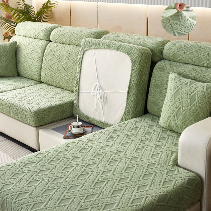 浴帽式弹力沙发笠松紧沙发套罩全包万能2022绿色靠背头枕海绵坐垫,居家布艺,沙发垫,淘宝优惠券,粉丝福利购,淘宝优惠卷
