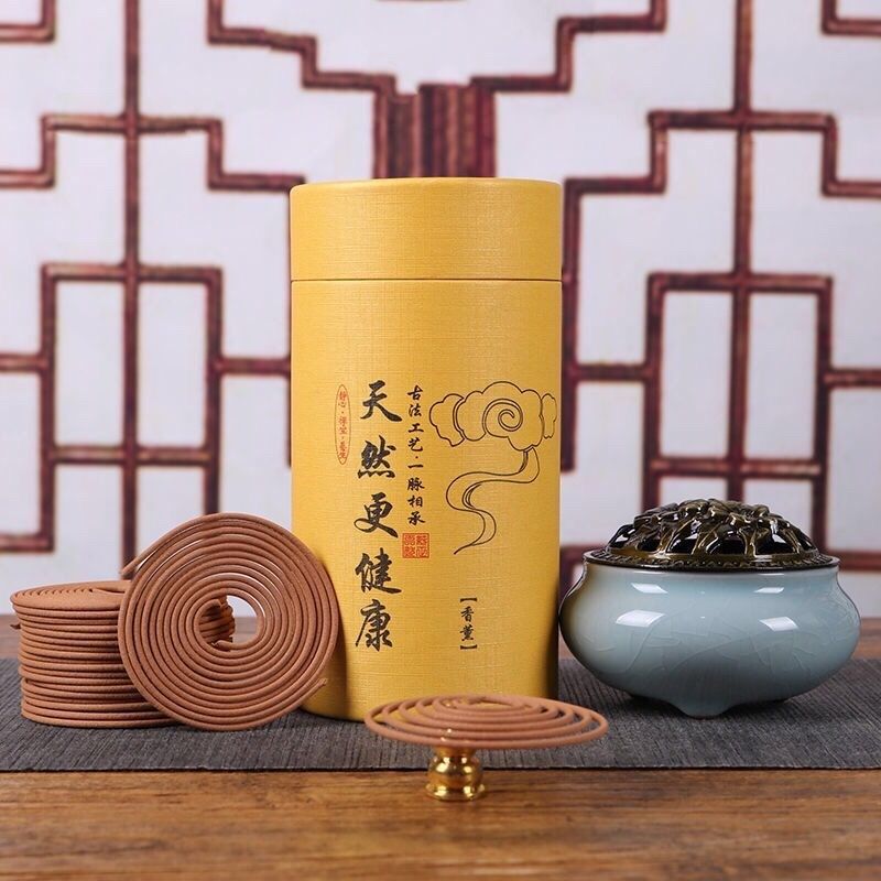 天然老山檀香艾草防虫驱蚊安神助眠净化空气家用香薰礼佛精品盘香,居家日用,驱蚊剂,淘宝优惠券,粉丝福利购,淘宝优惠卷