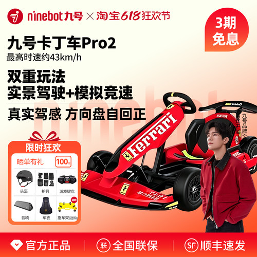 Ninebot九号卡丁车pro2儿童成人