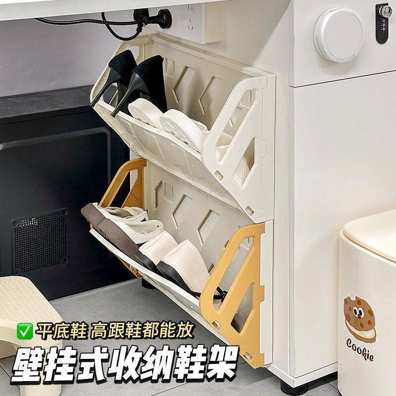 新款办公桌工位转角置物架挡板隔断屏风女生办公室文具杯子收纳层