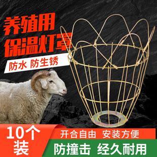 养殖场保温灯罩取暖灯泡畜牧猪用加热小鸡专用保暖保温灯网罩灯网