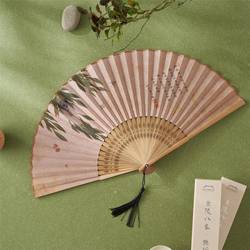 南京博物馆文创金陵八家樊圻 折扇礼盒古风汉服国风文创礼品礼物