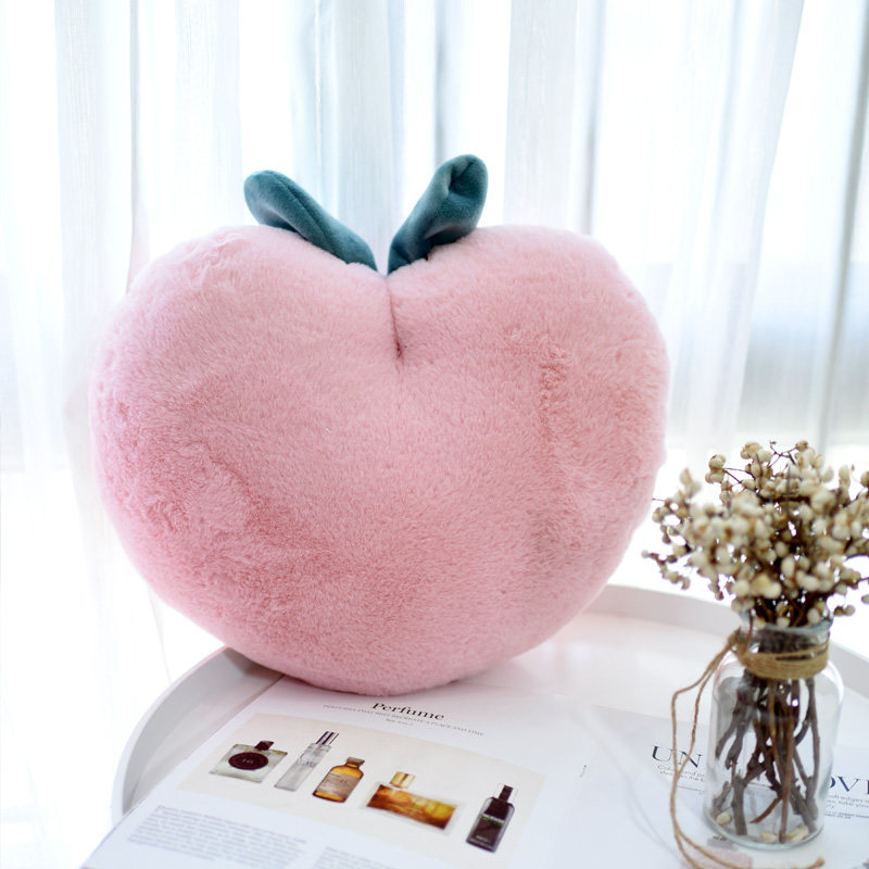 仿兔毛蜜桃子粉色暖手抱枕少女心午休珊瑚绒毛毯二合一两用靠枕,居家布艺,抱枕被,淘宝优惠券,粉丝福利购,淘宝优惠卷