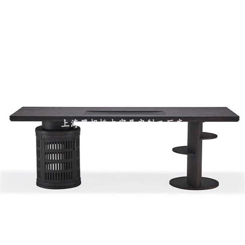 意式实木橡木茶桌家用湿泡茶台新中式功夫茶桌椅组合设计师茶台,住宅家具,家用茶台/茶桌,淘宝优惠券,粉丝福利购,淘宝优惠卷