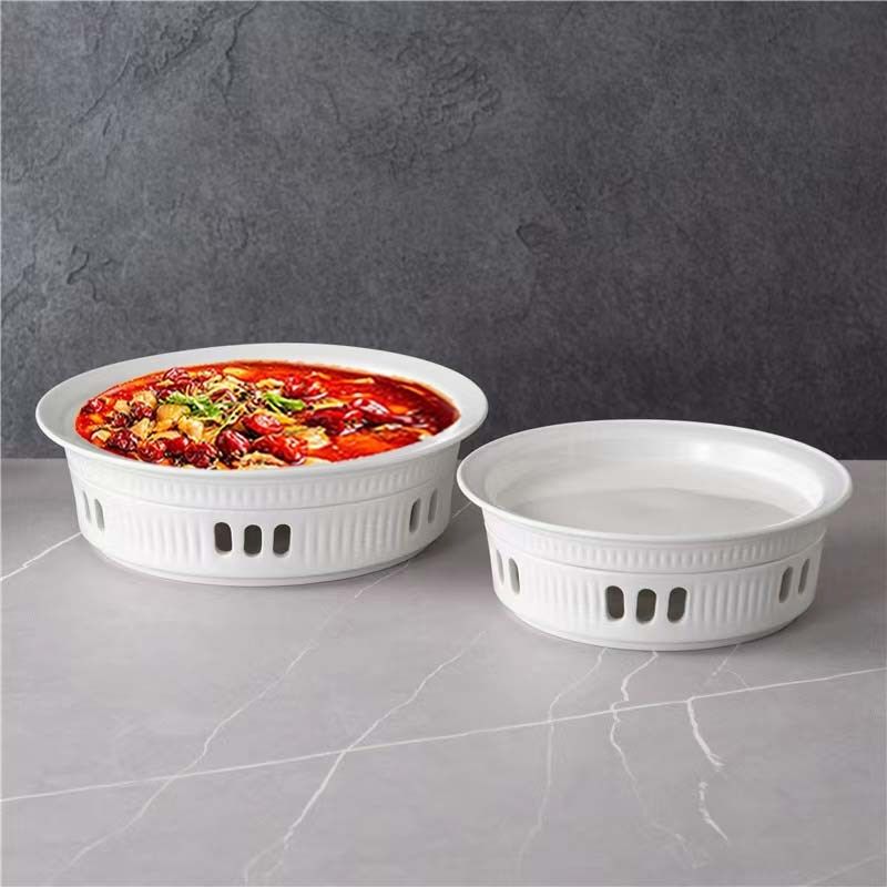 商用陶瓷固体蜡烛酒精干锅加热保温餐厅鱼炉盘圆形热菜小火锅餐具,厨房/烹饪用具,火锅炉,淘宝优惠券,粉丝福利购,淘宝优惠卷