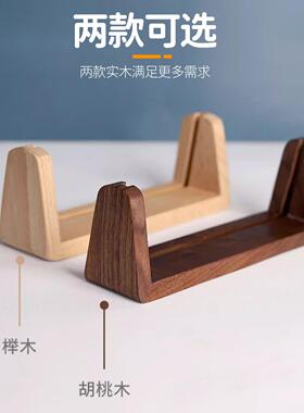 亚书克力相框透明6寸实木复古热弯相框摆台创亚克力木桌意直礼品d