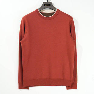 【大潘专享】男士秋冬含绵羊毛圆领打底针织衫TD3006