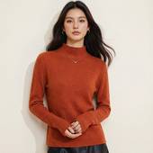 女士半高领100羊绒衫 小雀斑专属 1R9937