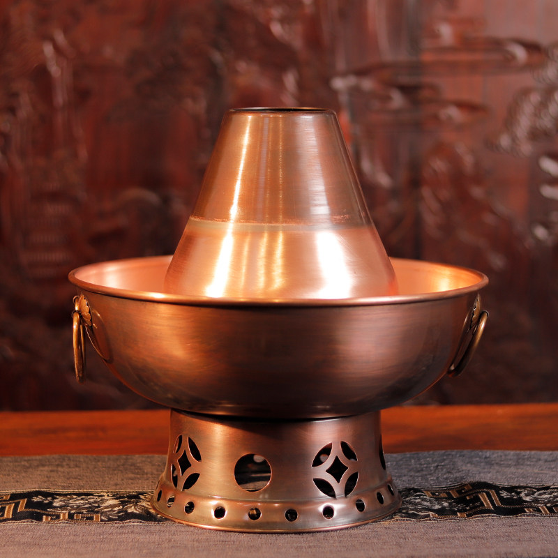 酒精炉固体火锅餐厅酒精炉子商用饭店酒店家用环保油铜火锅酒精锅