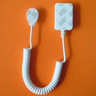 手机防盗链 挂墙式 方形椭圆拉线盒平板模型展示架手机弹簧防盗绳