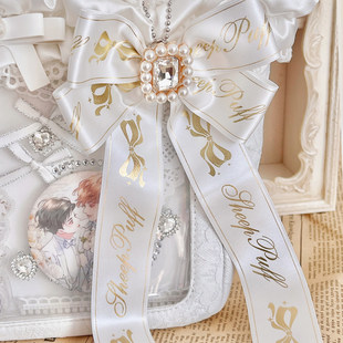 【挂件加购 单拍不发】蕾丝痛蝴蝶结挂件日制丝带手工配饰包挂