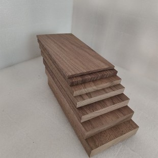 北美黑胡桃木板 黑胡桃木料 黑胡桃实木板 薄板2厘米厚刨光料