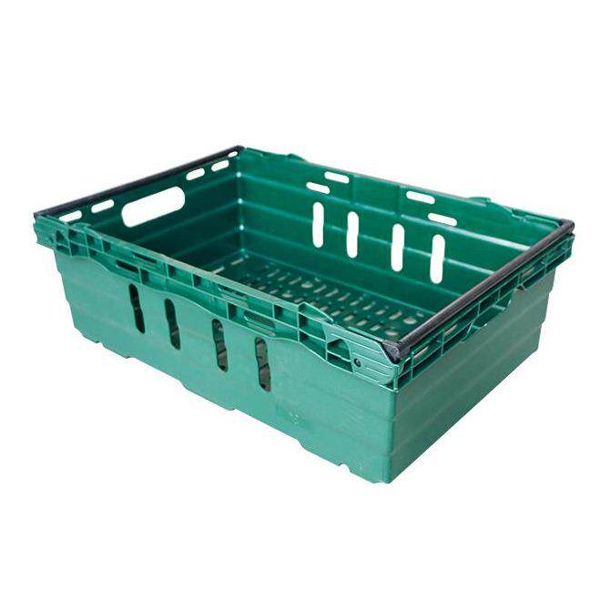 加厚错位筐海鲜水果蔬菜塑料周转箩美团多多宅急送叮咚套叠塑料筐