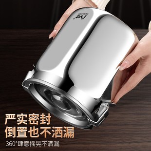 304不锈钢咖啡豆密封罐五谷多功能真空保存罐茶叶储存罐高颜值