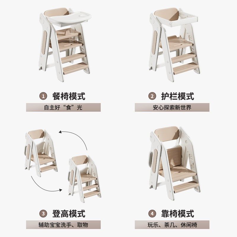 宝宝餐椅折叠成长椅婴儿家用吃饭高脚餐桌椅儿童踩脚椅脚凳洗漱台,住宅家具,儿童餐椅/成长椅,淘宝优惠券,粉丝福利购,淘宝优惠卷
