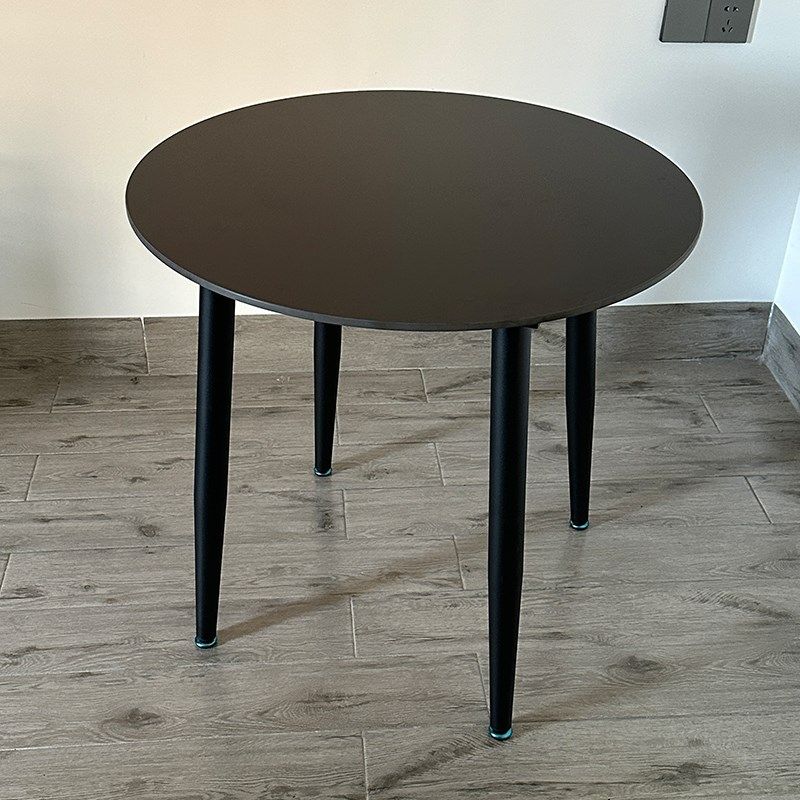 户外岩板小圆桌椅子组合网红阳台休闲区洽谈桌奶茶店咖啡黑色餐桌,住宅家具,岩板餐桌,淘宝优惠券,粉丝福利购,淘宝优惠卷