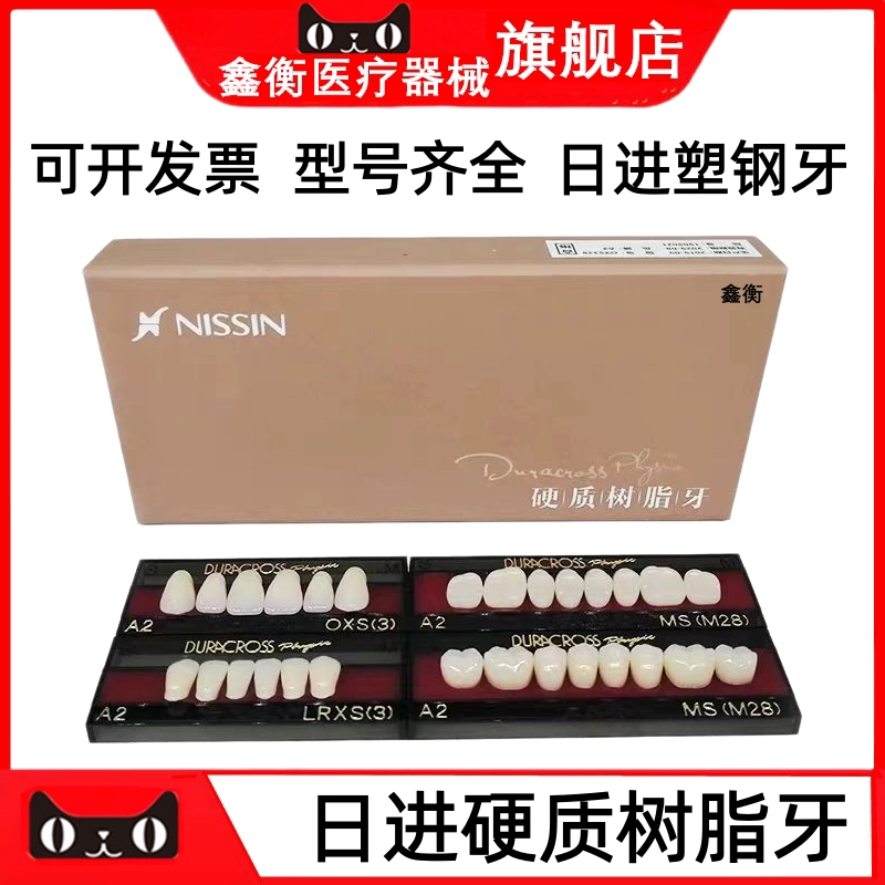 日进塑钢牙全口硬质树脂牙鑫衡
