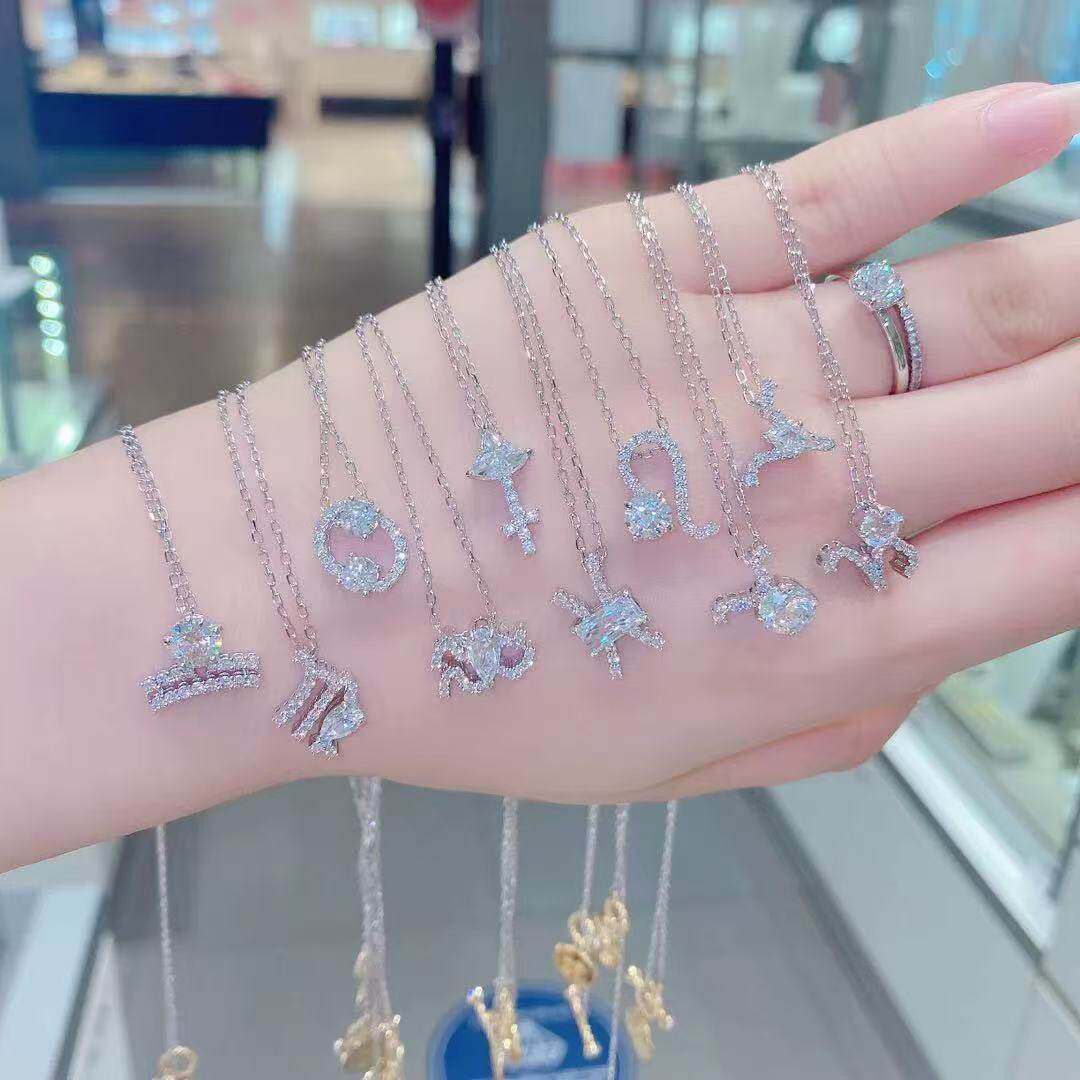 ZODIAC系列星座项链女款狮子座吊坠锁骨链