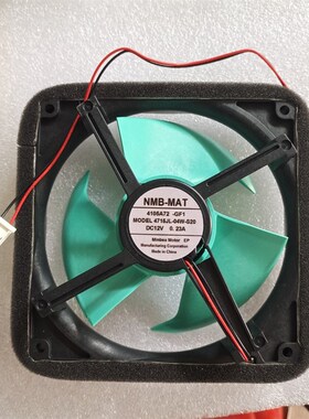 4715JL-04W-S20 12V 0.23A NMB-MAT适用冰箱散热风扇通风机2线全