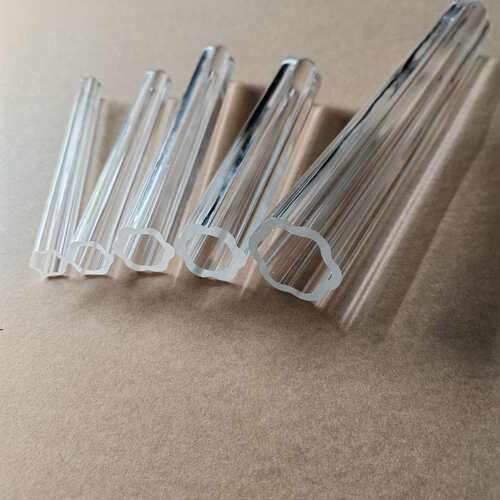 源头厂家亚克力有机玻璃pmma空心梅花管海量库存可做颜色50*5mm