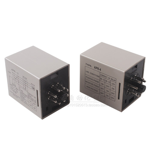 CKCAGNL相序保护器电机马达APR-4 APR-3 三相防止缺相/逆向 380V