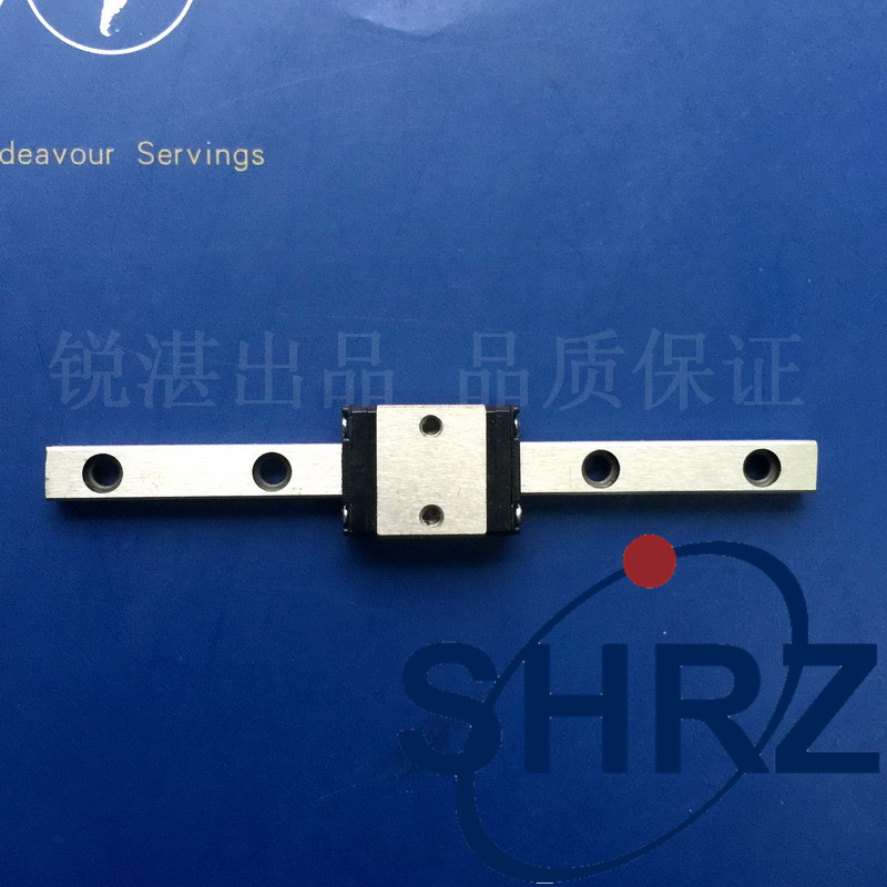 两孔短滑块 微型直线滑块 线型导轨 MGN7D MGN7S SEBS8长度可订图片