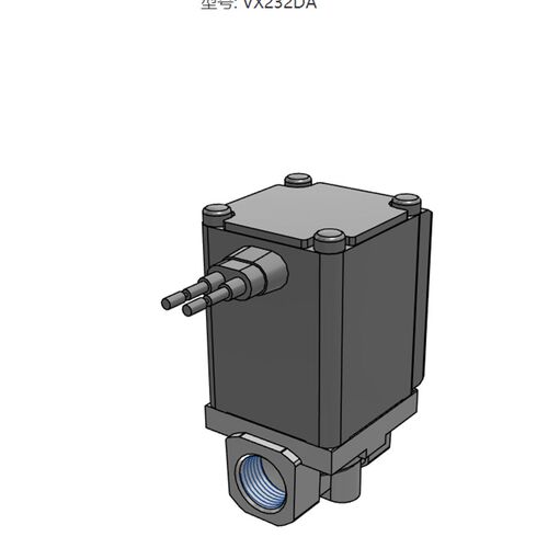 SMC 原装正品VX232DA/VX232RAXHH系列 直动式2通电磁阀 水用单体