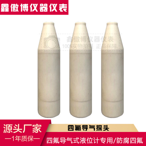 四氟导气式液位计传感器头子液位变送器配件防腐投入式液位计探头