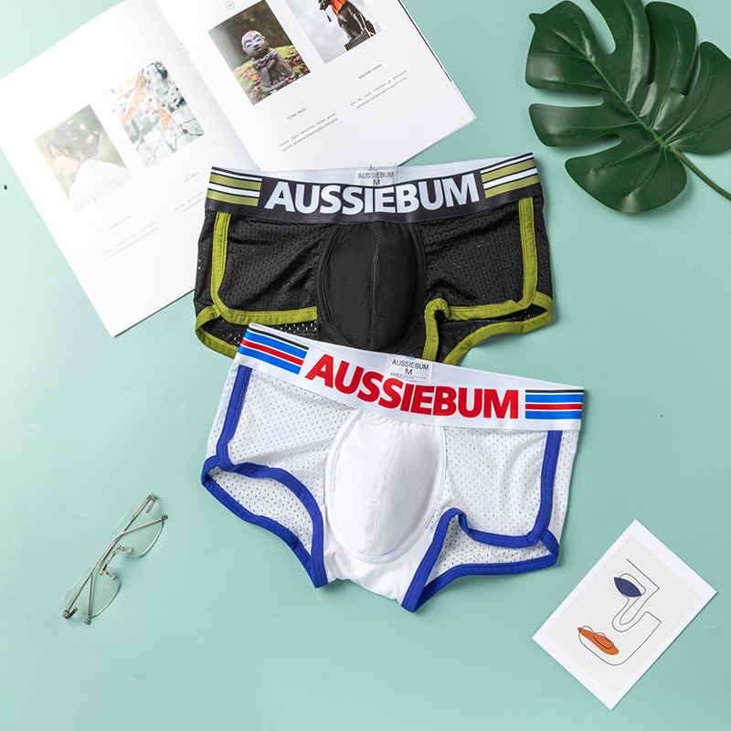 aussiebum网眼低腰囊袋男士内裤