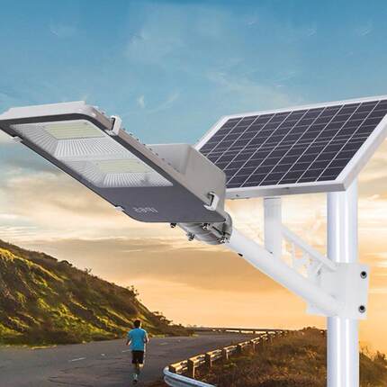 新农村LED全套高杆灯道路户外灯4米5米6米路灯杆220v超亮市电路灯