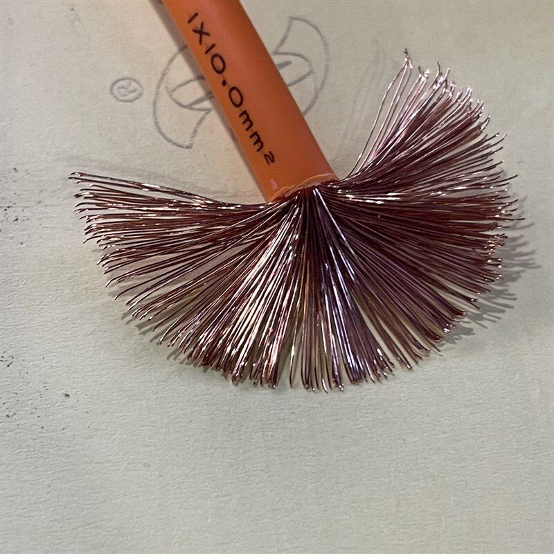 EV车内高压线屏蔽线电缆线XLPE新能源汽车线软线配电箱电线DC900V