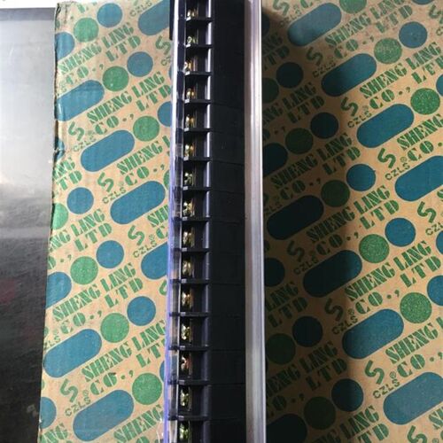 浙江盛菱TD-2015 20A 轨导式15位组合接线端子 排板 端柱A级铜件