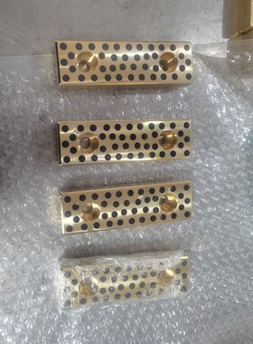 SEW自润滑铜板耐磨板米思米石墨铜导板盘起PCWPT铜合金耐磨块导板