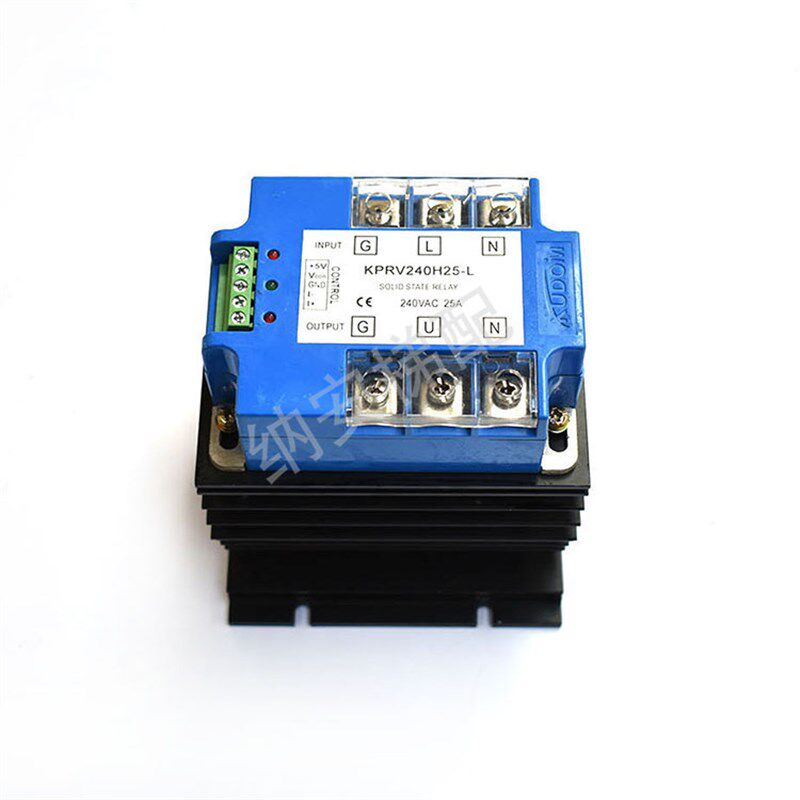 KUDOM库顿固态继电器KPRV240H25-L 240VAC 电梯控制柜可带散热铝