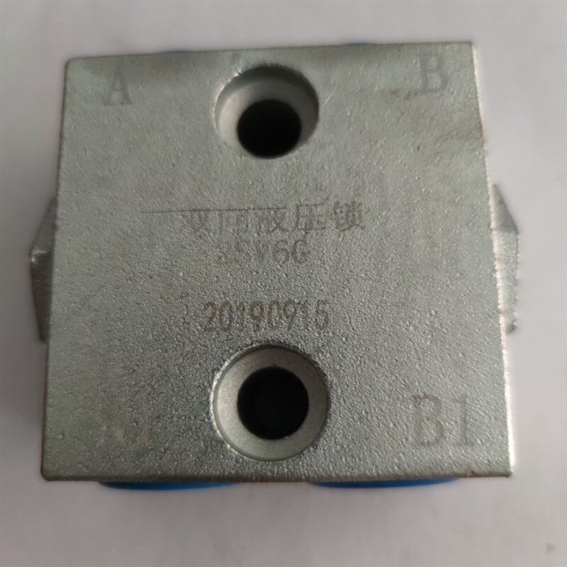 新源65/75胶轮式挖掘机  双向液压自锁阀 气动元件 双向液压锁
