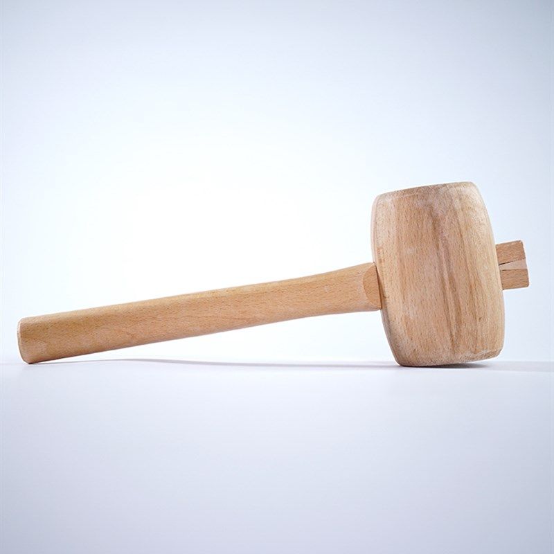 日本wood日式轻型圆头木榔头木工槌安装锤子皮具太空猴子五金工厂
