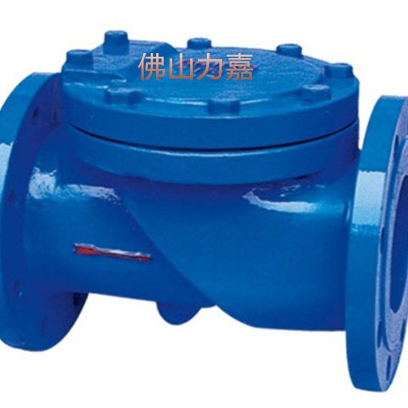 H44X-10/16球磨铸铁橡胶瓣止回阀DN50 65 80 100 125 150 200 250