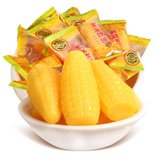 徐福记玉米软糖500g 奶油味网红小零食结婚庆喜糖硬糖果新年货