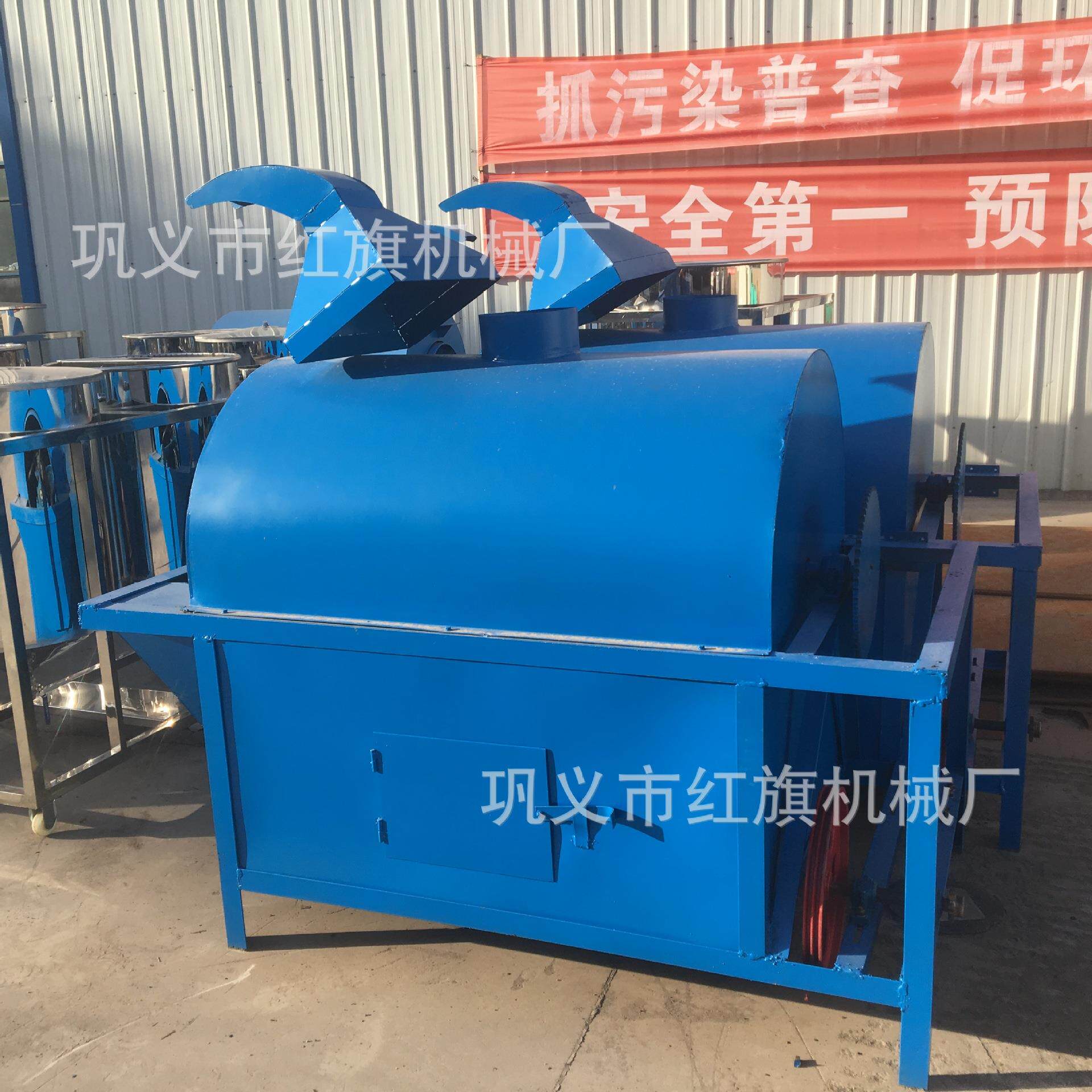 新型滚筒电加热多用途烘干机鸡粪牛粪烘干机猫粮狗粮烘干机价格