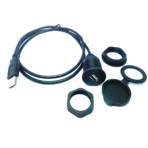 经济型面板安装型USB3.0转接头带线E-U3H-AMAF-0.5-1-3/2