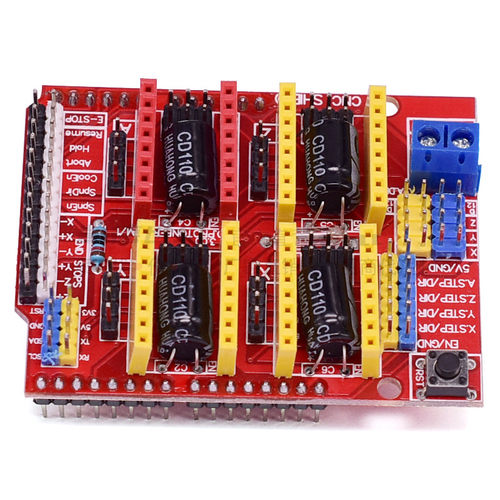 新品高品质cnc shield v3 雕刻机扩展板3D打印机配件A4988驱动板