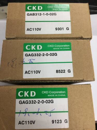 CKD电磁阀GAG332-2-0-02G GAB312-3/1-0-02G全新真品当天发货