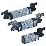 金器电磁阀MVSC-300-4E2C开关AC220VDC24V Mindman型SOLENOID国产