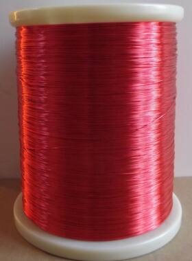 0.3毫米 全新聚氨酯漆包线QA-1-155 铜线50米5元 红色漆包线