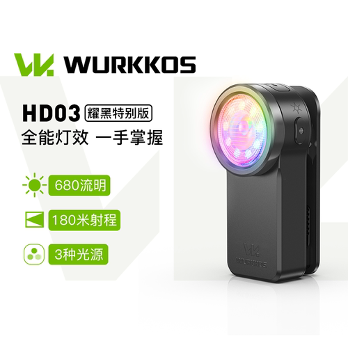 沃克思达HD03迷你泛光灯手电