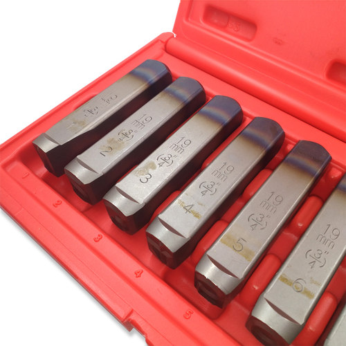 德国进口YC钢印钢字码超大数字英文字母钢字头钢号码字模16mm19mm