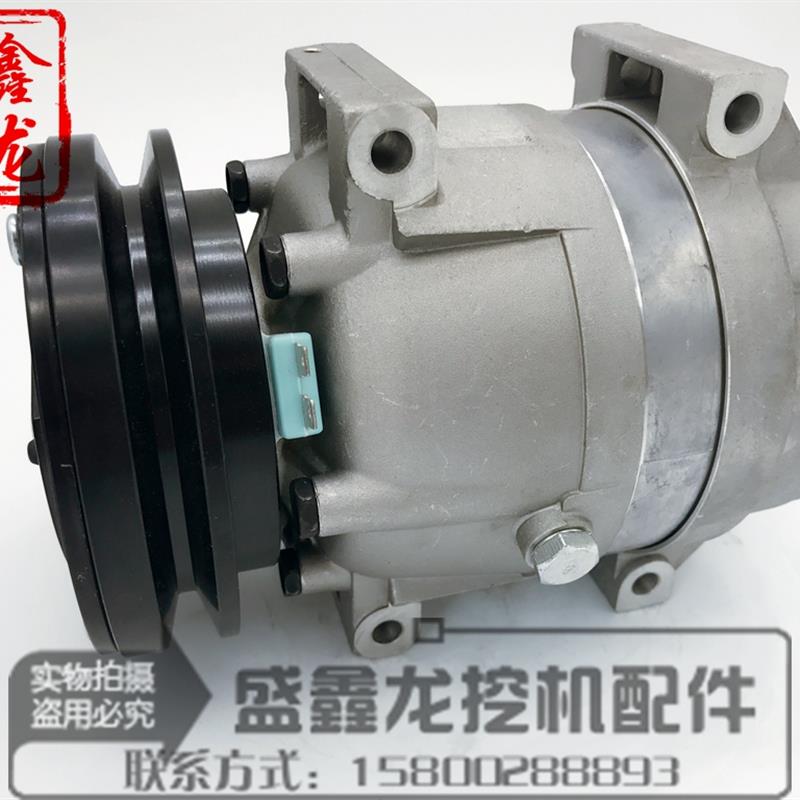 挖土机配件 现代R150-9 215-9 225-9 305-9空调压缩机 空调冷气泵