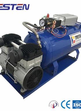 1HP750W直流无油空气压缩机车用打气泵火车直流空压机DC80V72V110